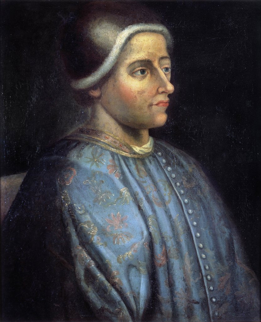 Detail of Portrait of Jacques Coeur, Treasurer of King Charles VII by Anonymous