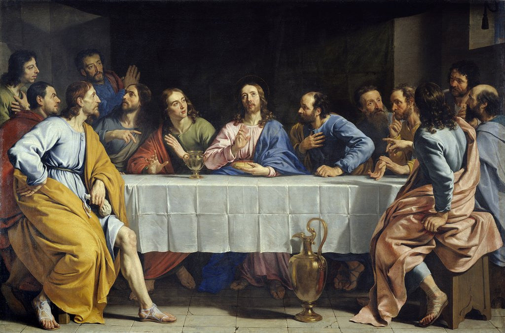 Detail of The Last Supper by Philippe de Champaigne