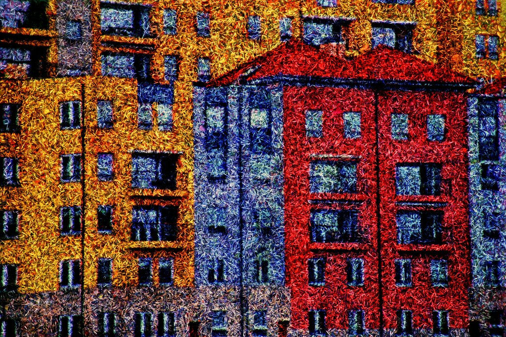 Detail of Buildings by Anonymous