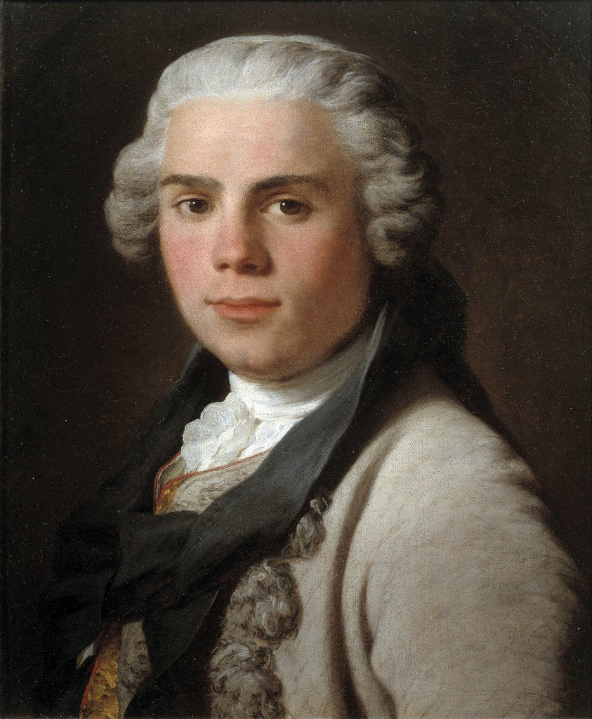 Detail of Portrait of Joseph Vernet by Pierre Subleyras
