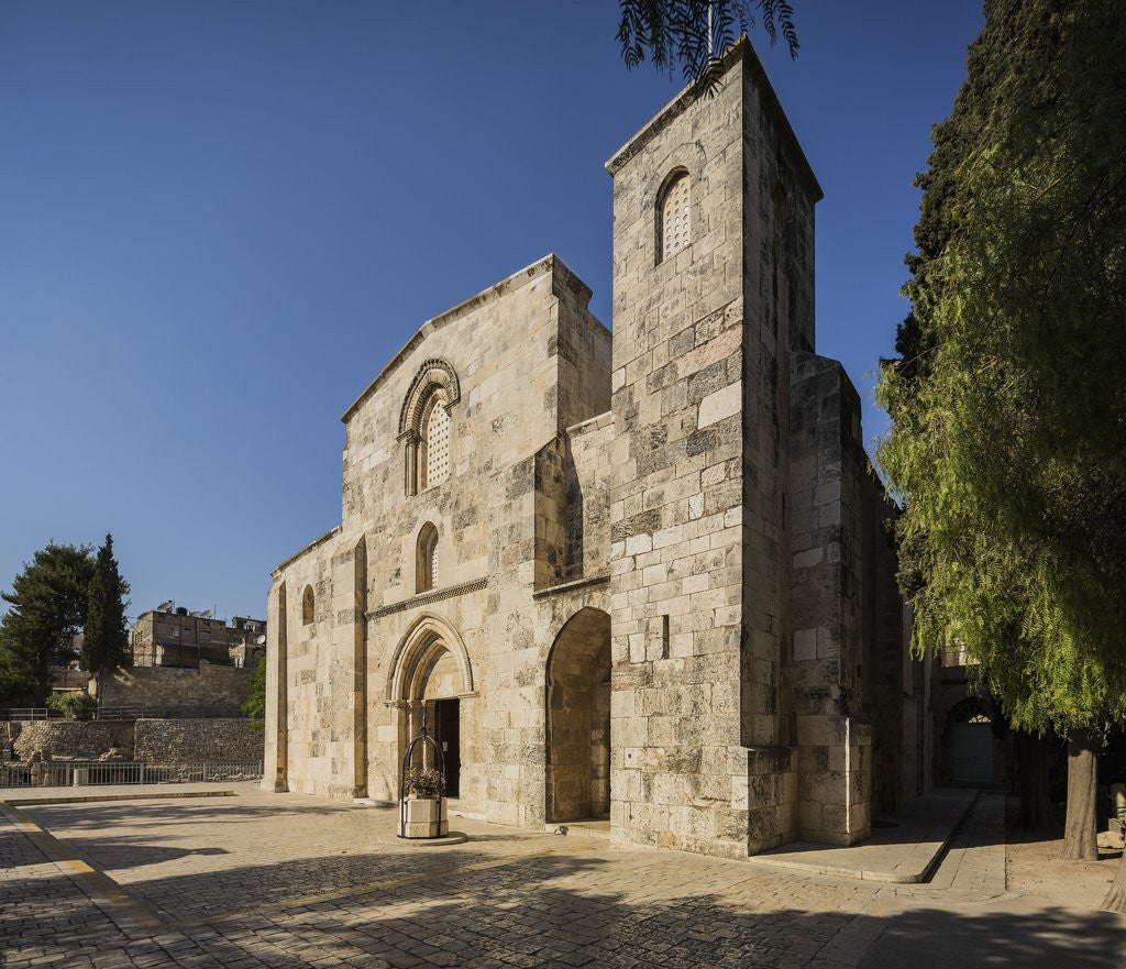 Detail of Old Town, Muslim Quarter, the Church of St. Anne by Anonymous
