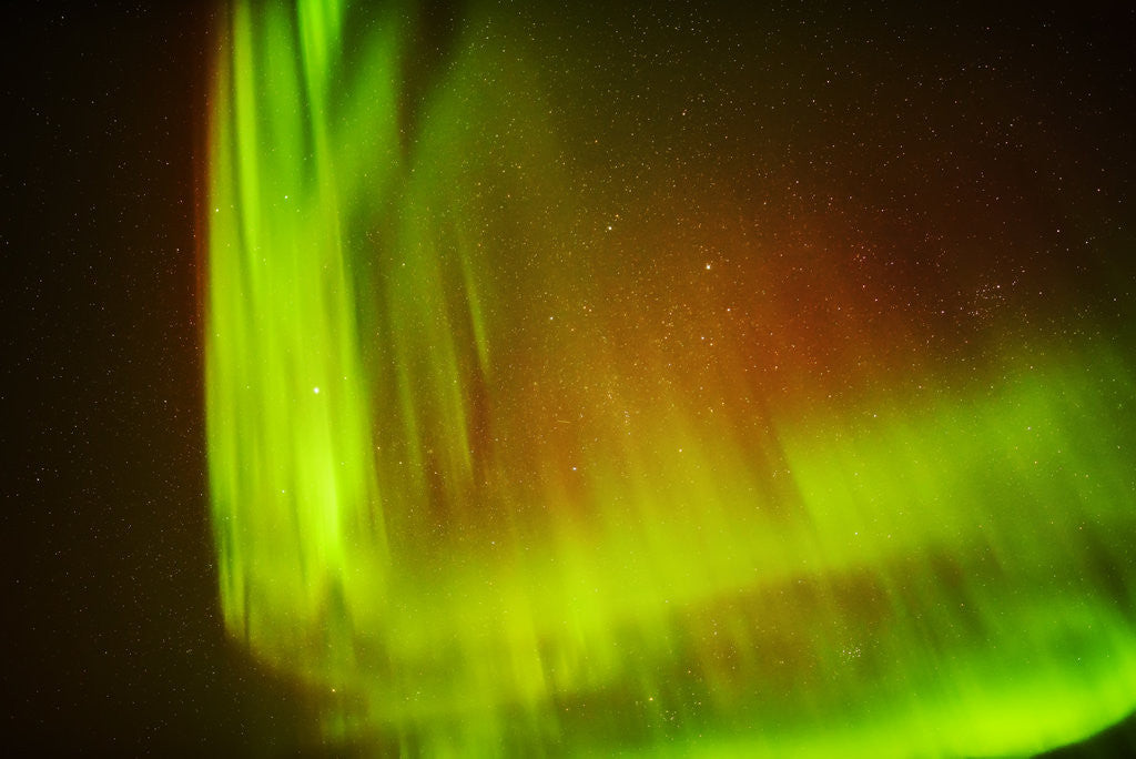 Detail of Aurora Borealis or Northern Lights, Iceland by Anonymous