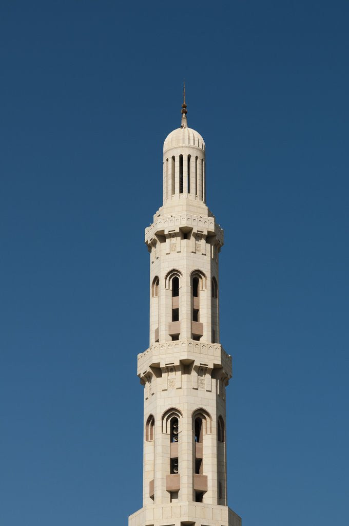 Detail of Sultan Qaboos Grand Mosque in Muscat by Anonymous
