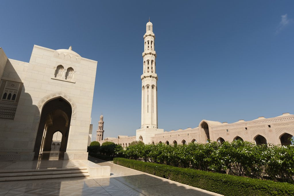 Detail of Sultan Qaboos Grand Mosque in Muscat by Anonymous