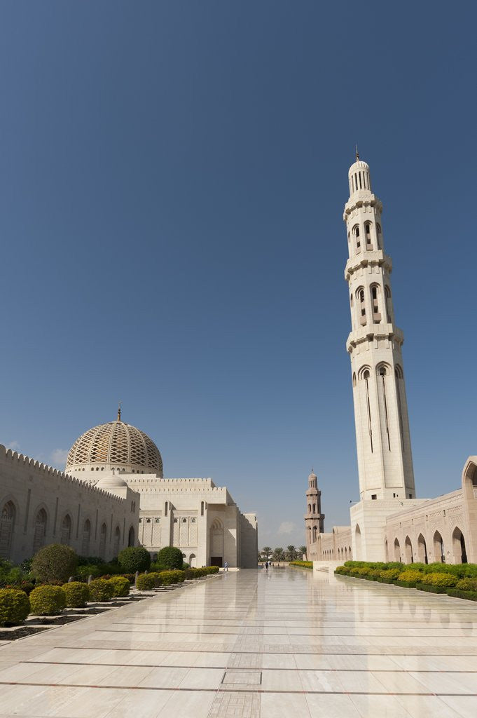 Detail of Sultan Qaboos Grand Mosque in Muscat by Corbis