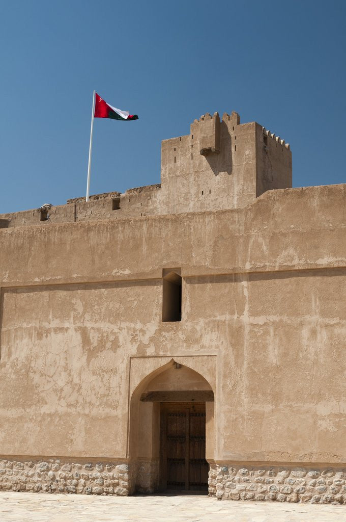 Detail of Jebril fort, Oman by Anonymous