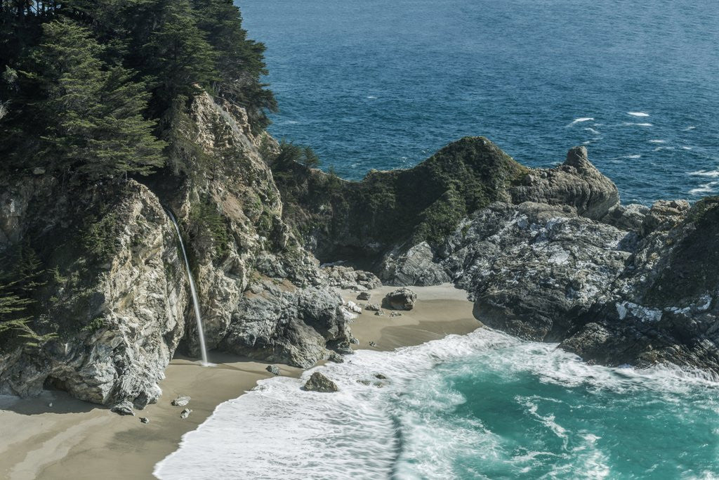 Detail of McWay Falls by Anonymous