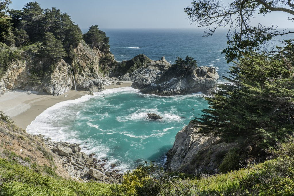 Detail of McWay Falls by Corbis