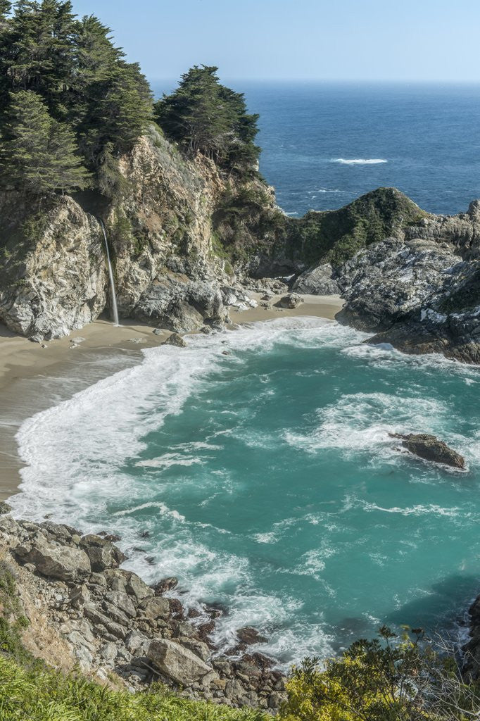 Detail of McWay Falls by Anonymous