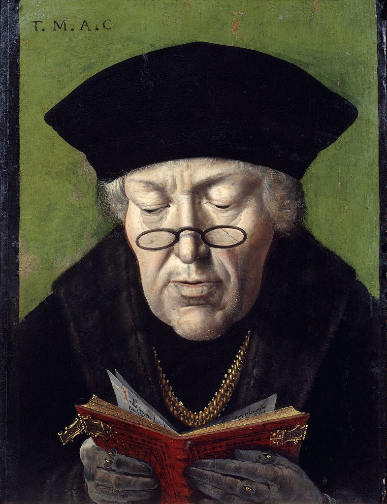 Detail of Portrait of Sir Thomas More by Anonymous
