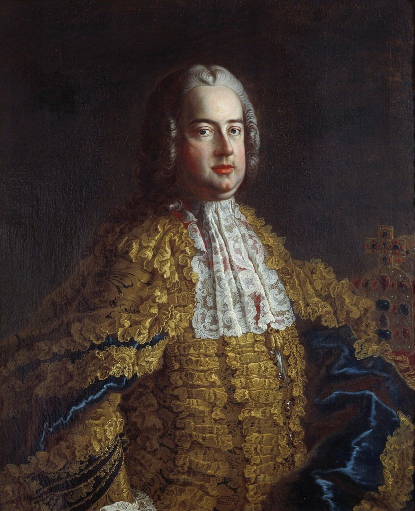 Detail of Portrait of Francois III, husband of Marie Theresa of Austria by Anonymous