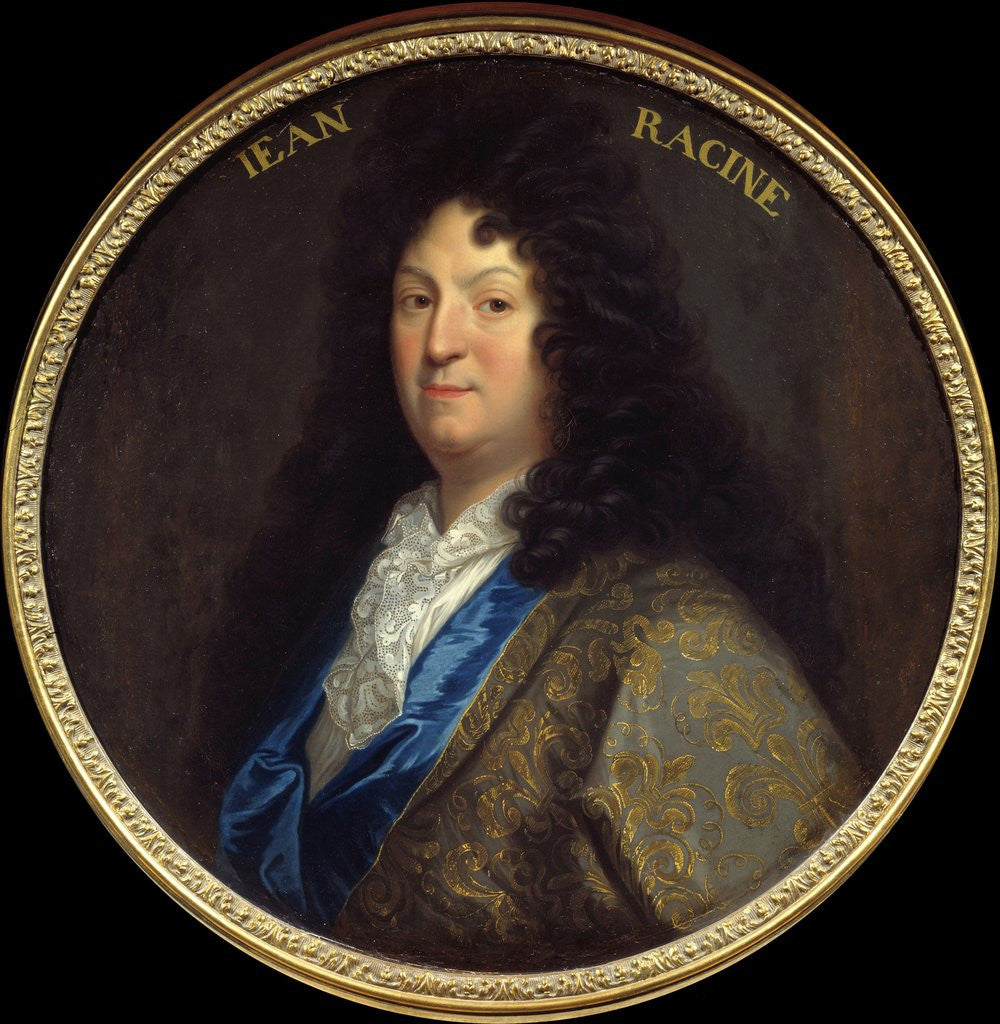 Detail of Portrait of Jean Racine by Anonymous
