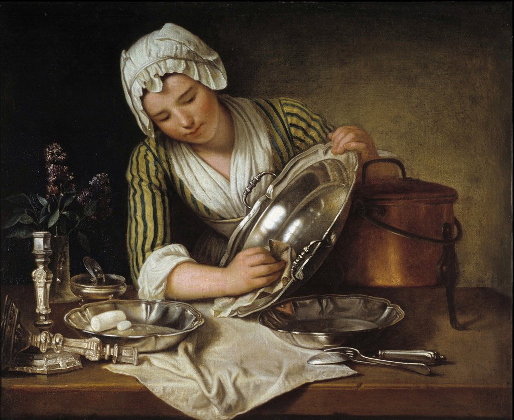 Detail of La Recureuse by Andre Bouys
