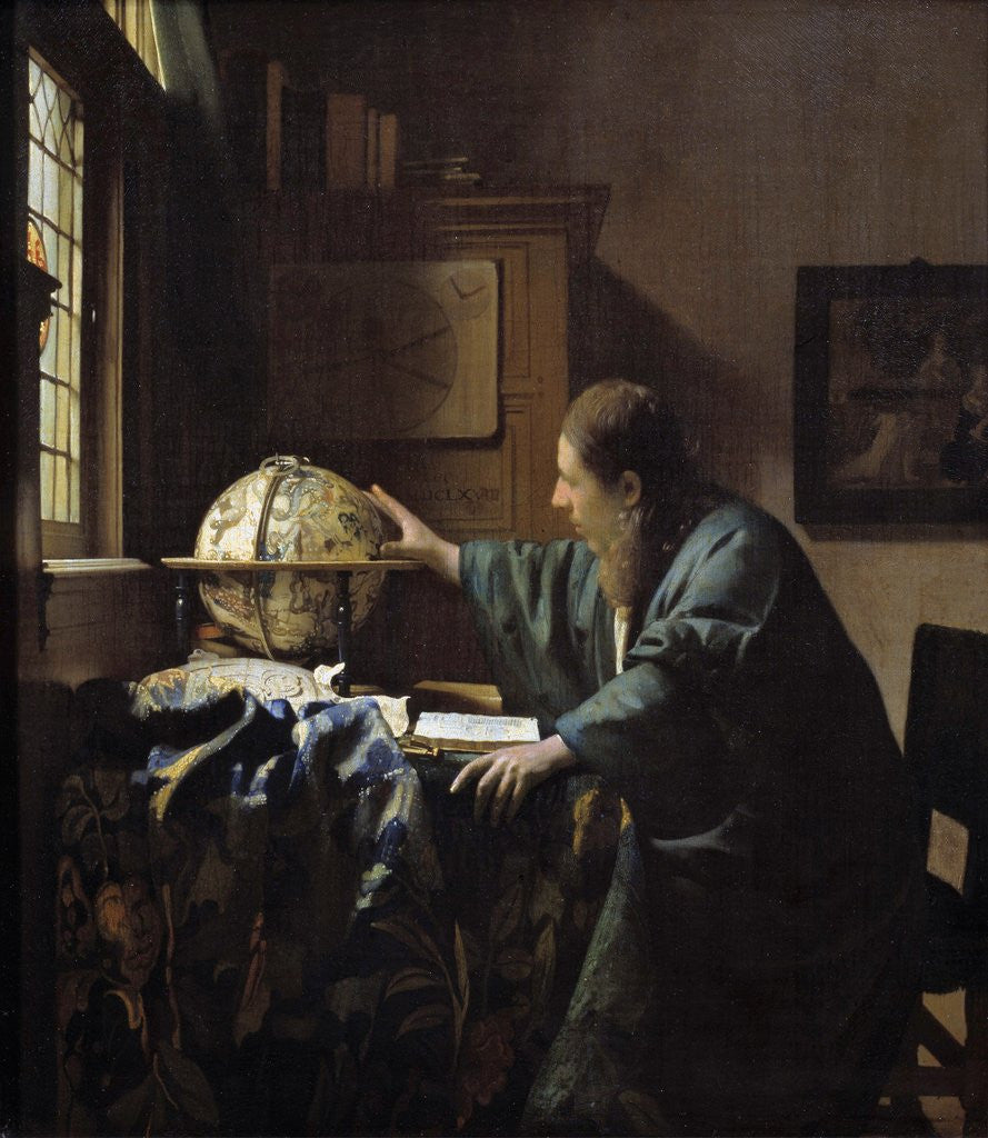 Detail of The Astronomer by Jan Vermeer
