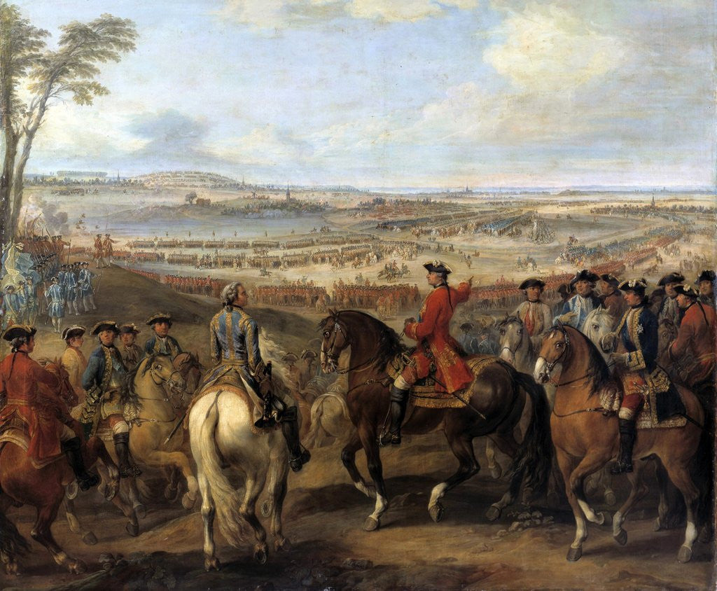 Battle of Lawfeld by Pierre Lenfant