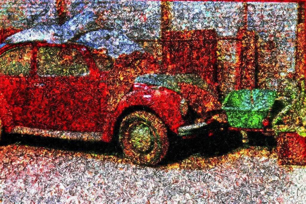 Detail of Old Spoiled Red Beetle by Anonymous