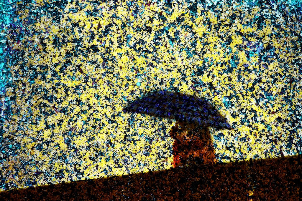 Detail of Raining by Anonymous
