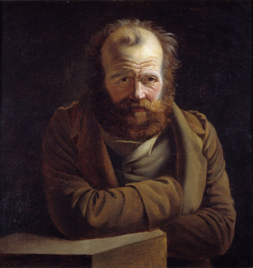 Detail of Portrait of Pierre-Joseph Proudhon by Anonymous