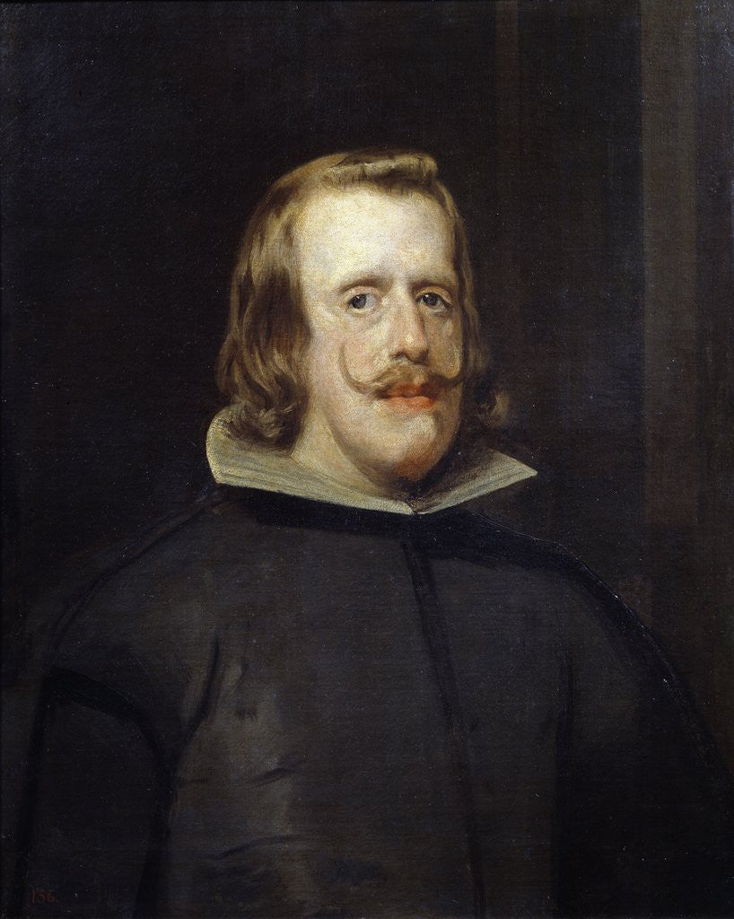 Detail of Portrait of Philip IV by Diego Velazquez