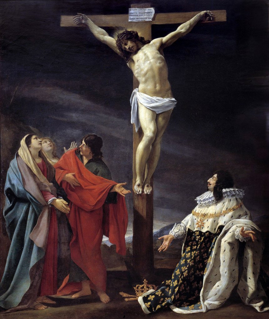 Detail of The Vow of Louis XIII by Simon Vouet