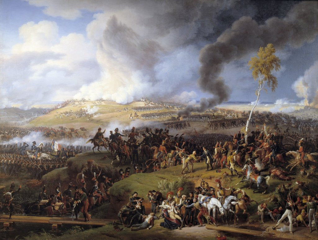 Detail of Battle of Moskova by Louis Francois Lejeune