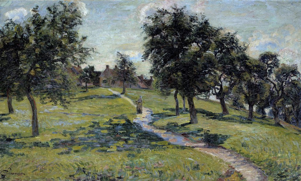 Detail of Apple trees in Normandy by Jean Guillaumin