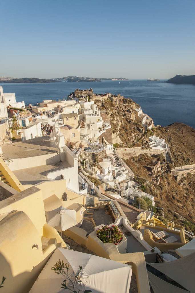 Detail of Oia, view of the village by Anonymous