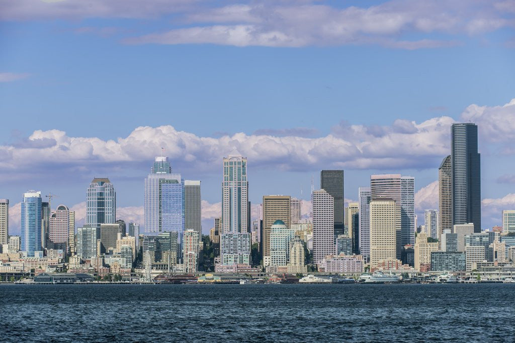 Detail of Seattle Skyline by Anonymous