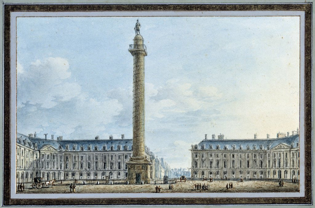 Detail of View of the Vendome column, Paris by Anonymous