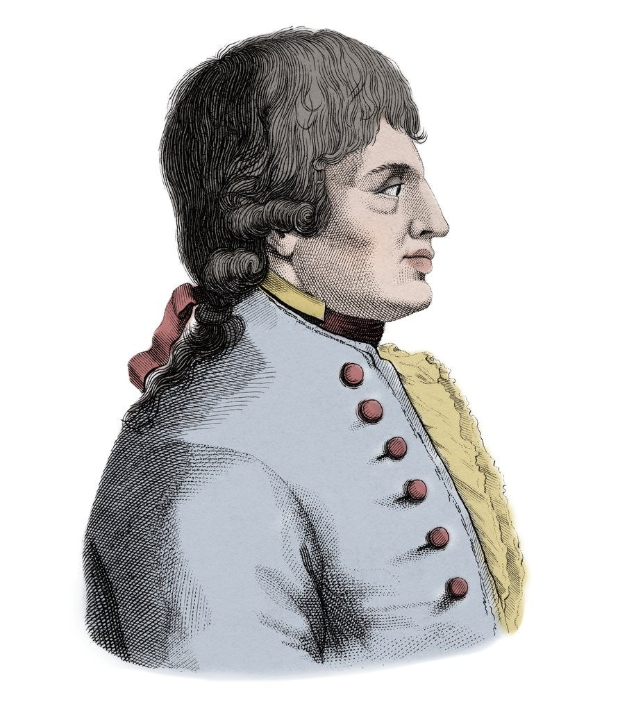 Detail of Portrait of Giovanni Battista Pergolesi by Anonymous