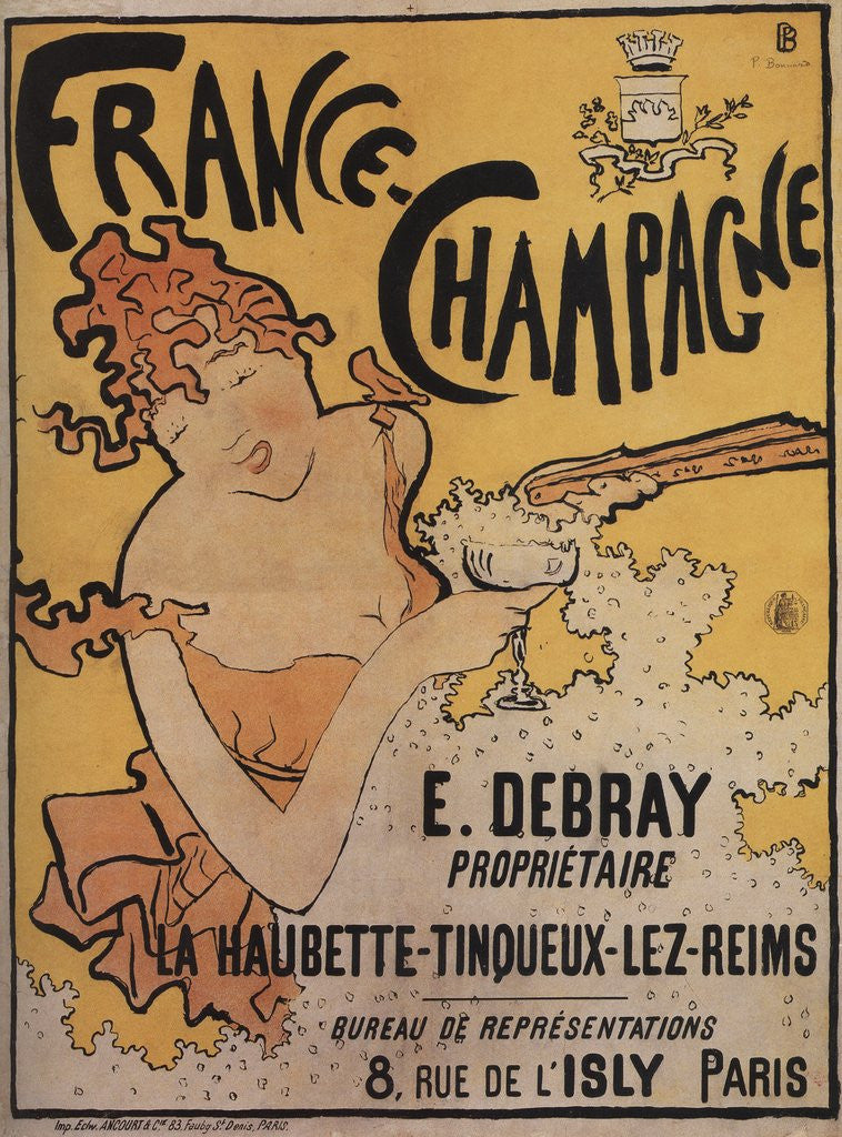 Detail of France Champagne Poster by Corbis