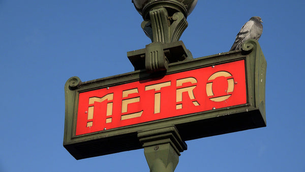 Metro Sign Paris posters & prints by Anonymous