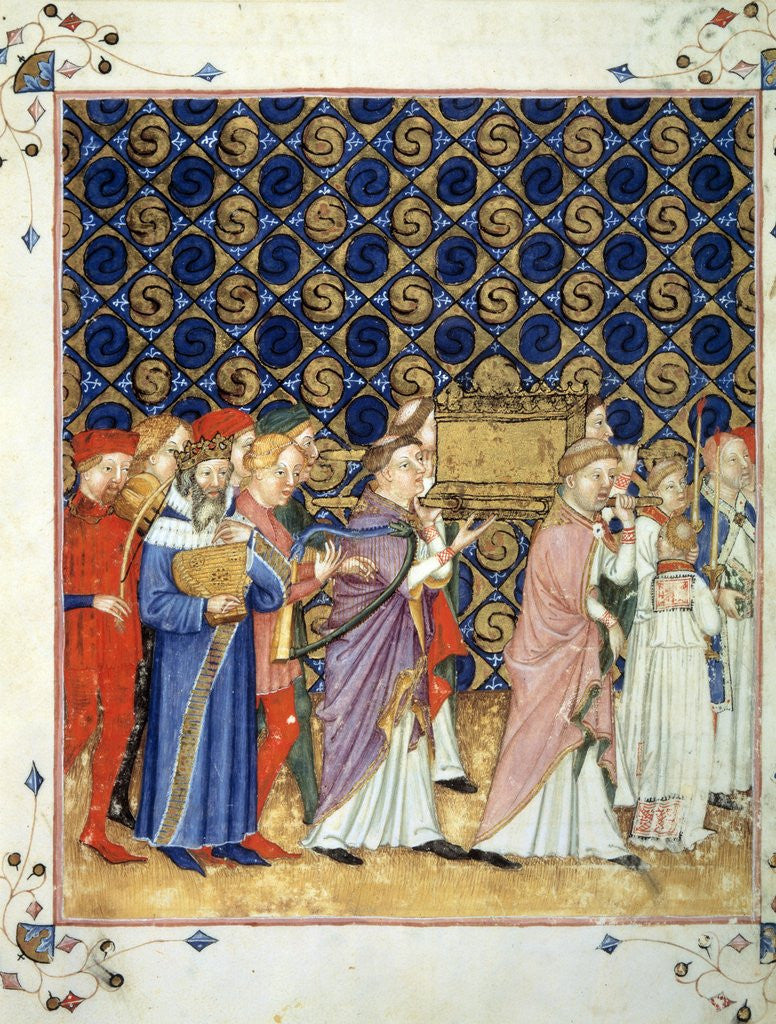 Detail of The Ark of the Covenant brought to Jerusalem by Anonymous