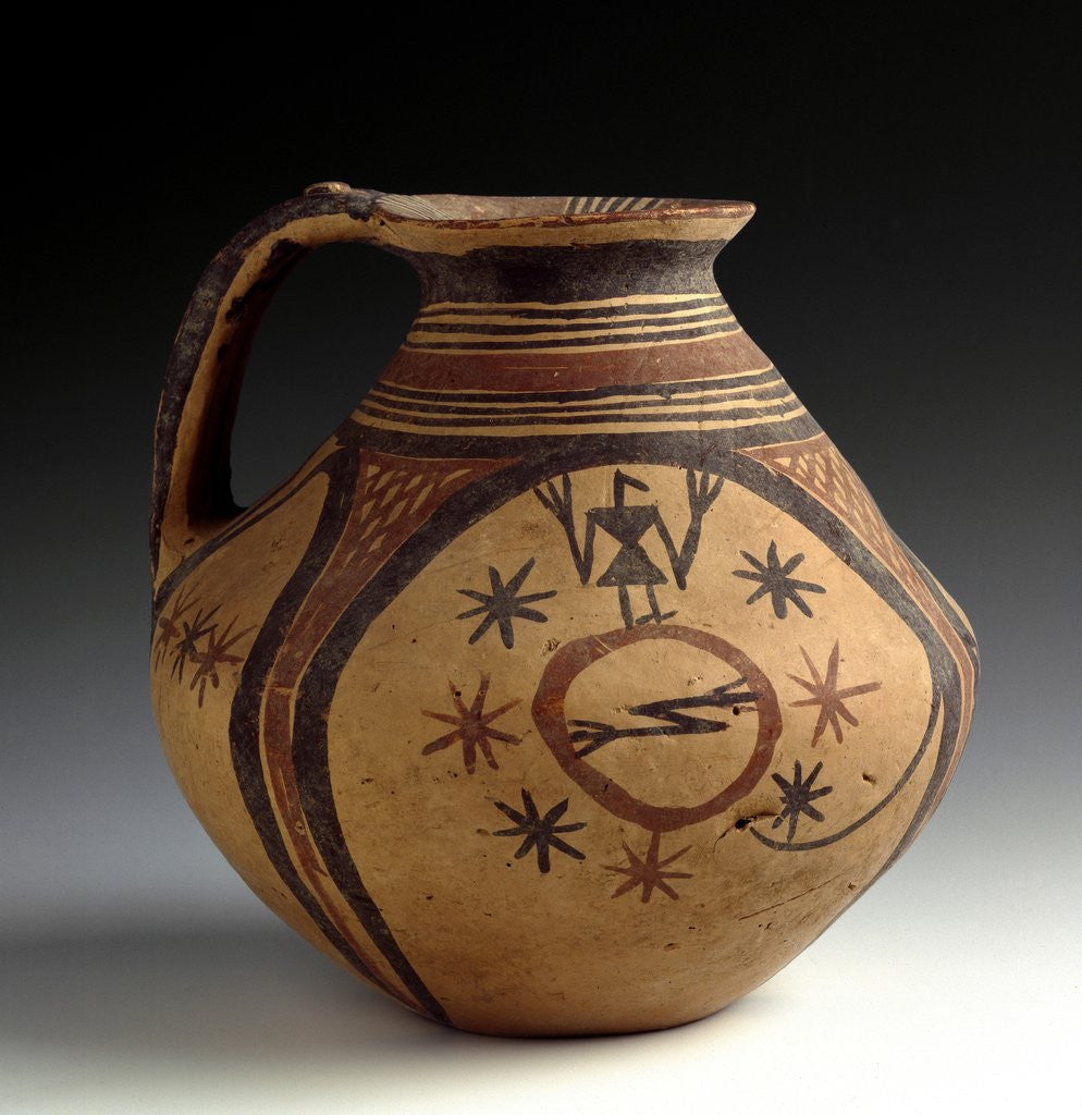 Detail of Sub-geometric bichrome jug, 5th century BC by Corbis