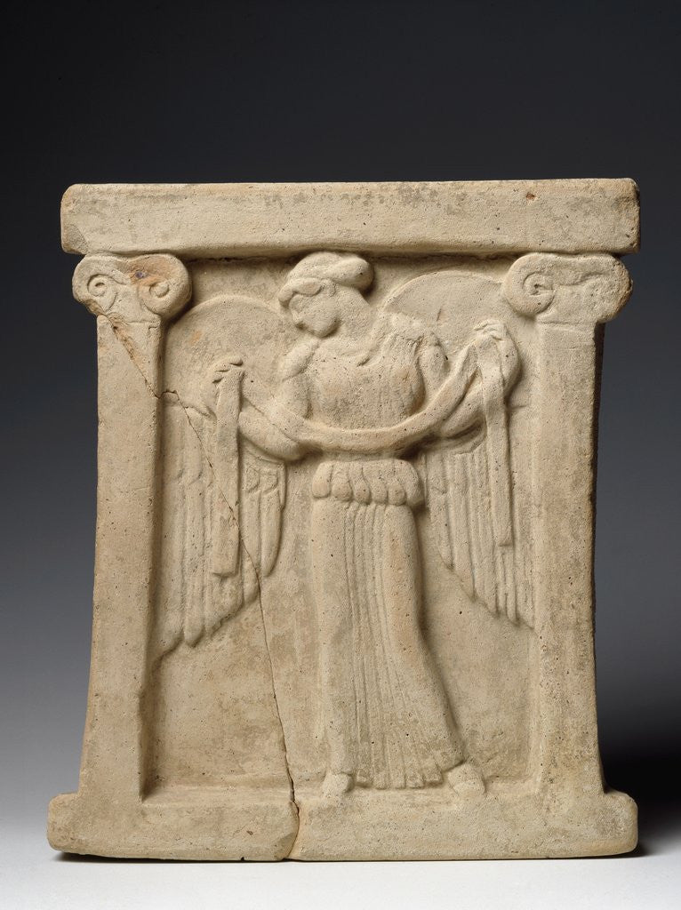 Detail of Altar with winged Nike, ca 450 BC by Anonymous