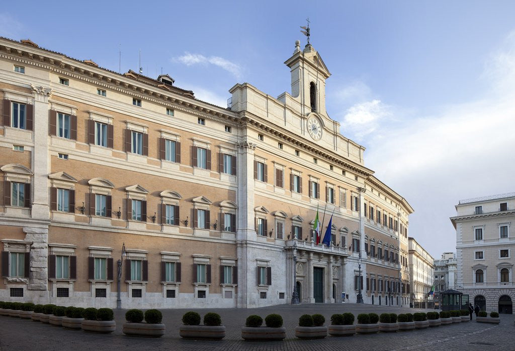 Detail of Rome - Palazzo Montecitorio by Anonymous