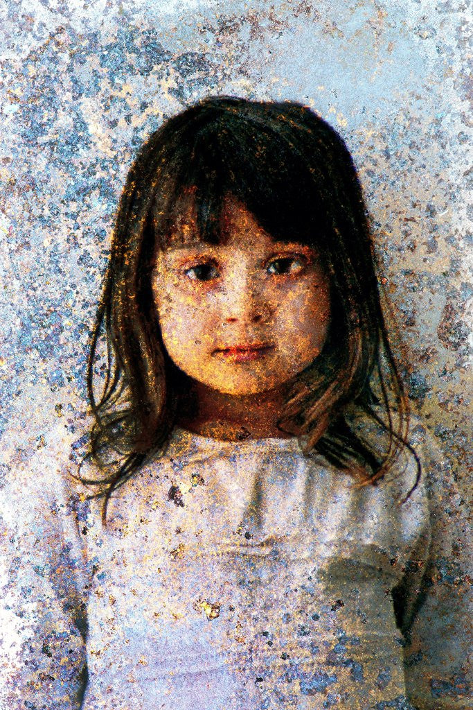Detail of Young Girl by Anonymous