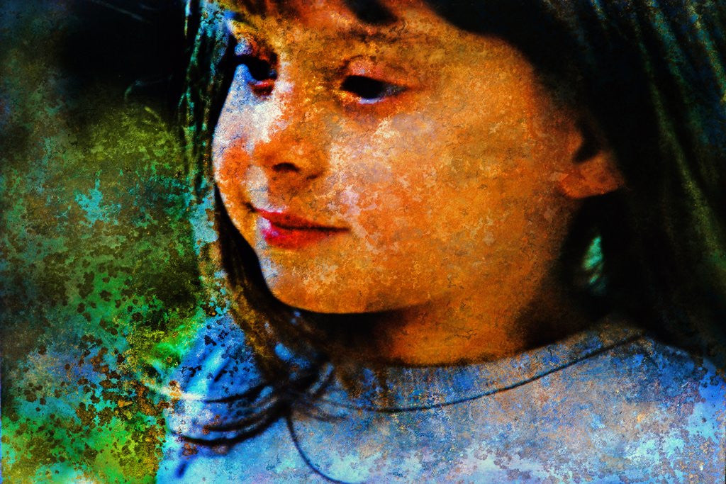 Detail of Little Girl by Anonymous