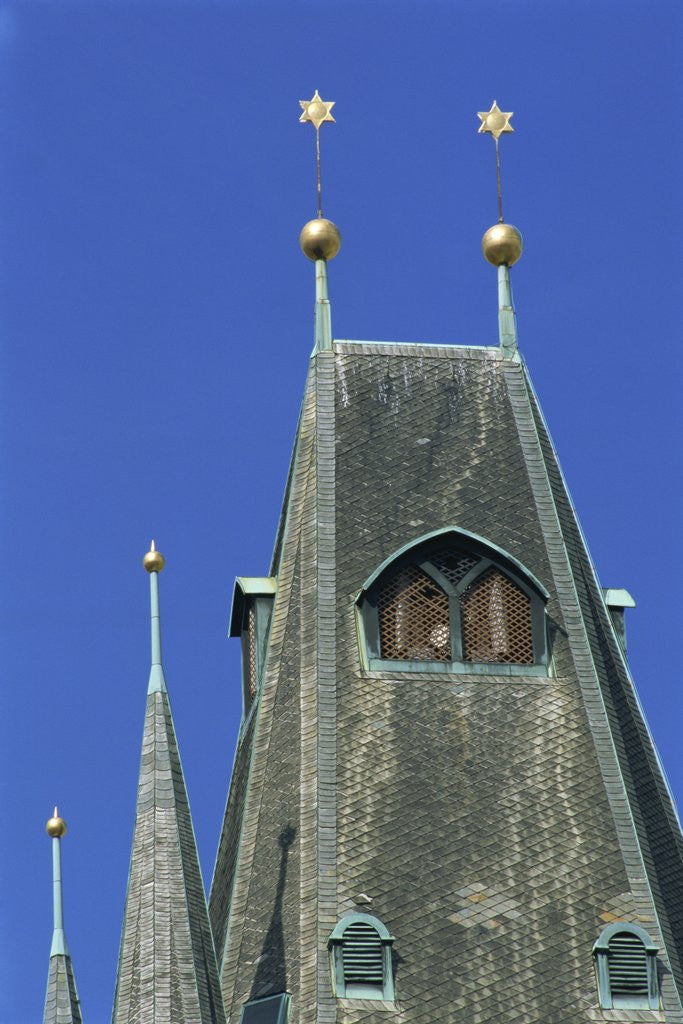 Detail of Old Town, Charles Street Bridge, West Tower, Prague, Czech Republic by Anonymous