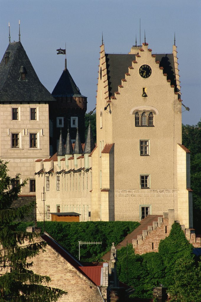 Detail of Zleby Castle, Zleby, Czech Republic by Anonymous