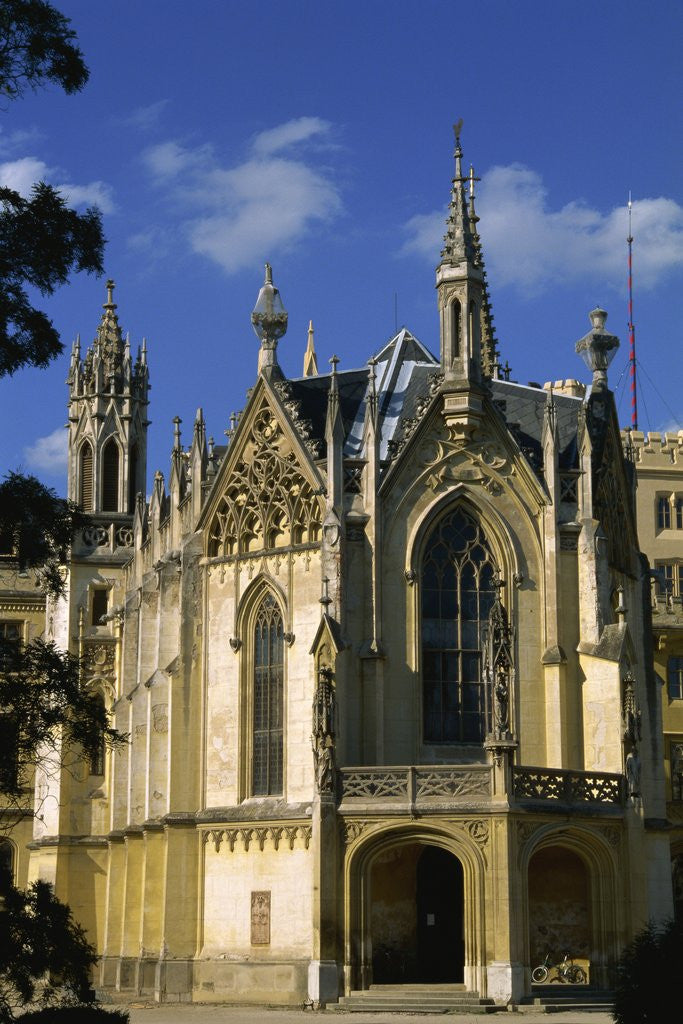 Detail of Lednice Castle, Lednice, Czech Republic by Anonymous