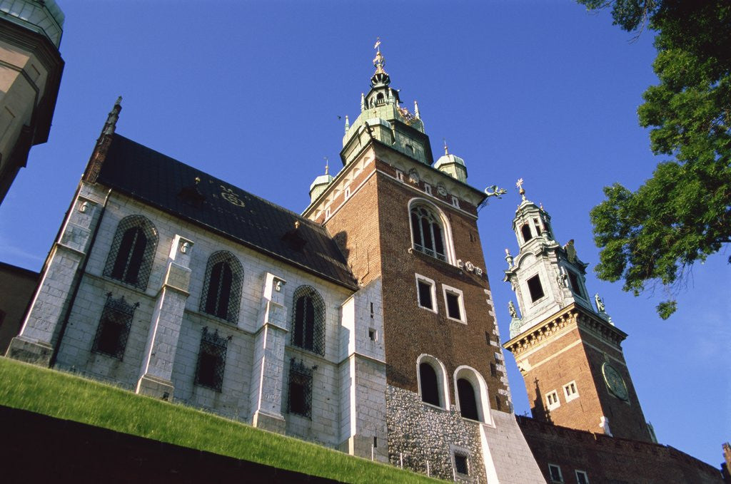 Detail of Wavel Hill, Royal Castle, Old Town, Krakow, Poland by Anonymous
