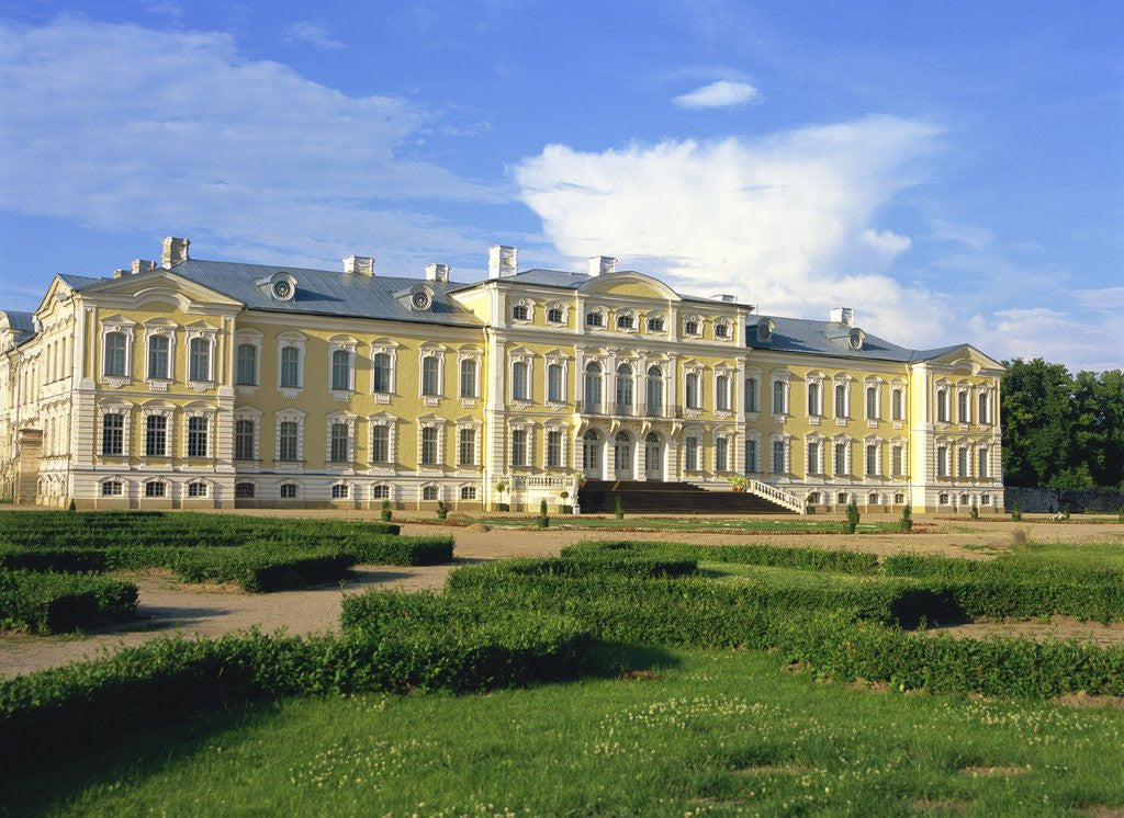 Detail of Rundale Palace, Bauska, Latvia by Anonymous