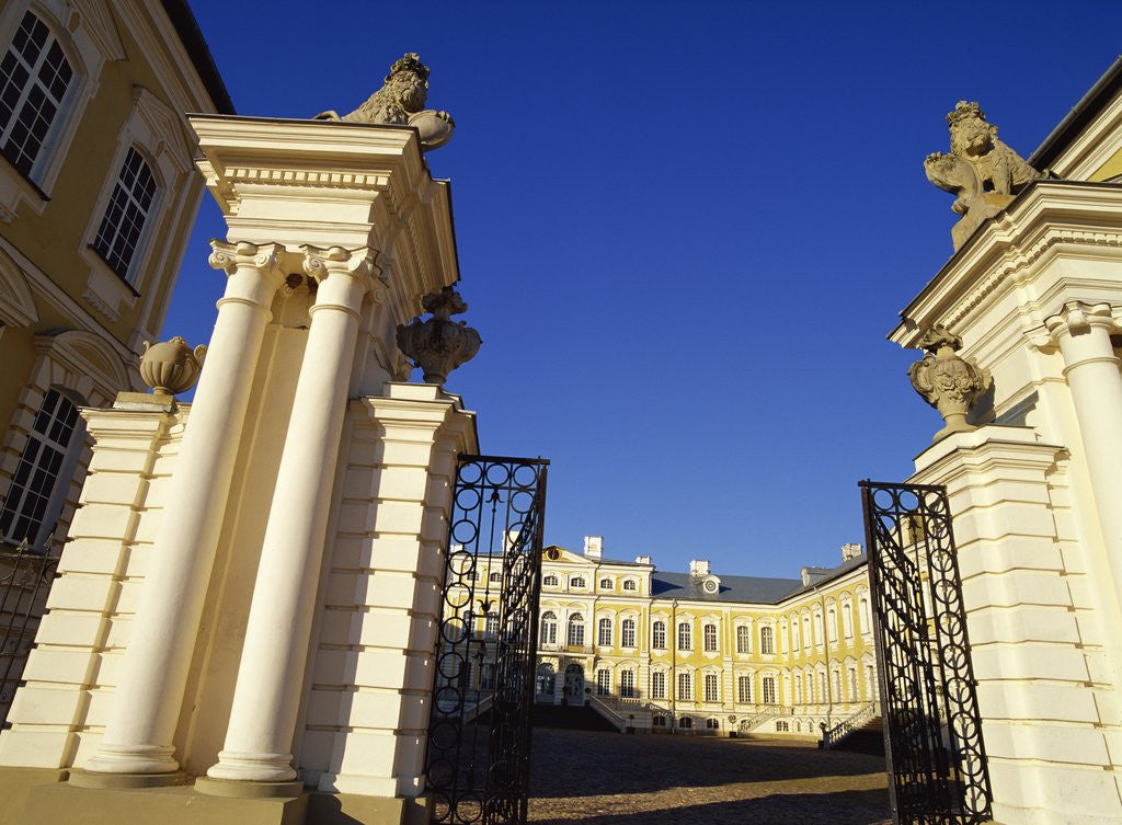 Detail of Rundale Palace, Bauska, Latvia by Anonymous
