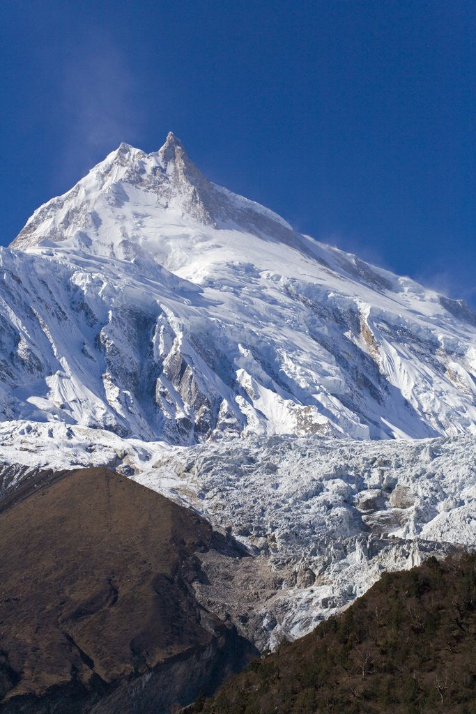 Detail of Manaslu Peak by Corbis