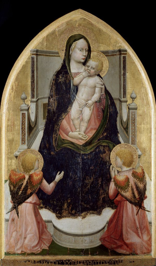 Detail of The Virgin with Child by Masaccio