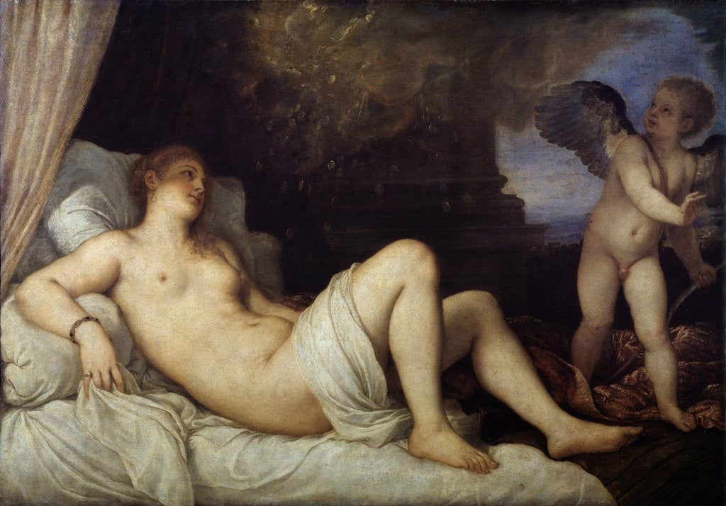 Danae by Titian