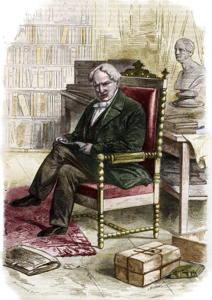 Detail of Alexander von Humboldt (1769-1859) German naturalist by Anonymous