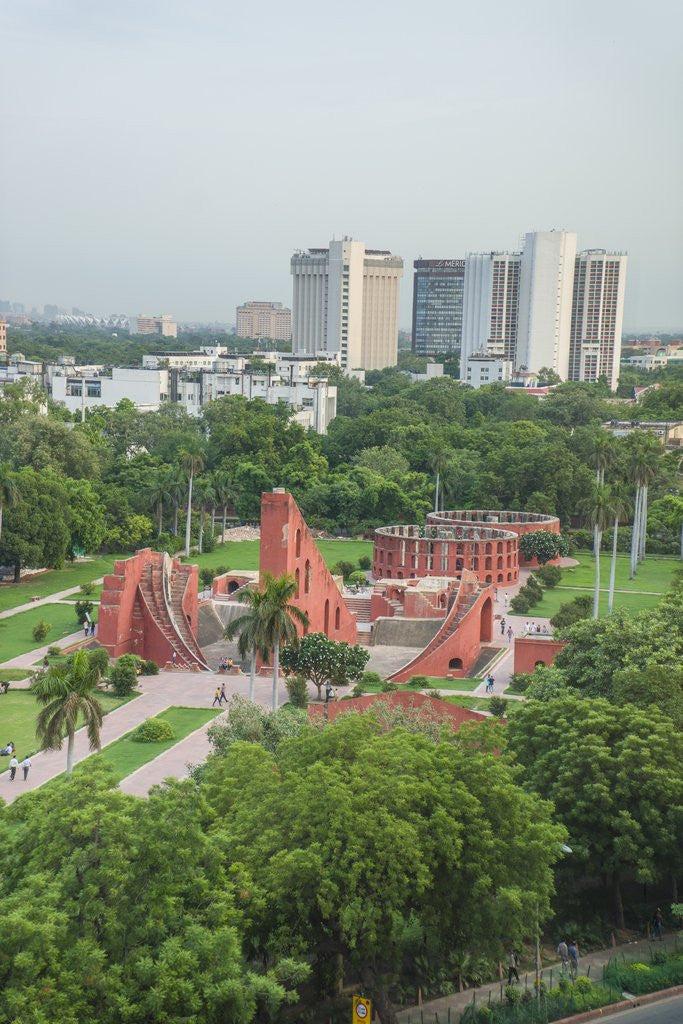Detail of Jantar Mantar observatory by Anonymous