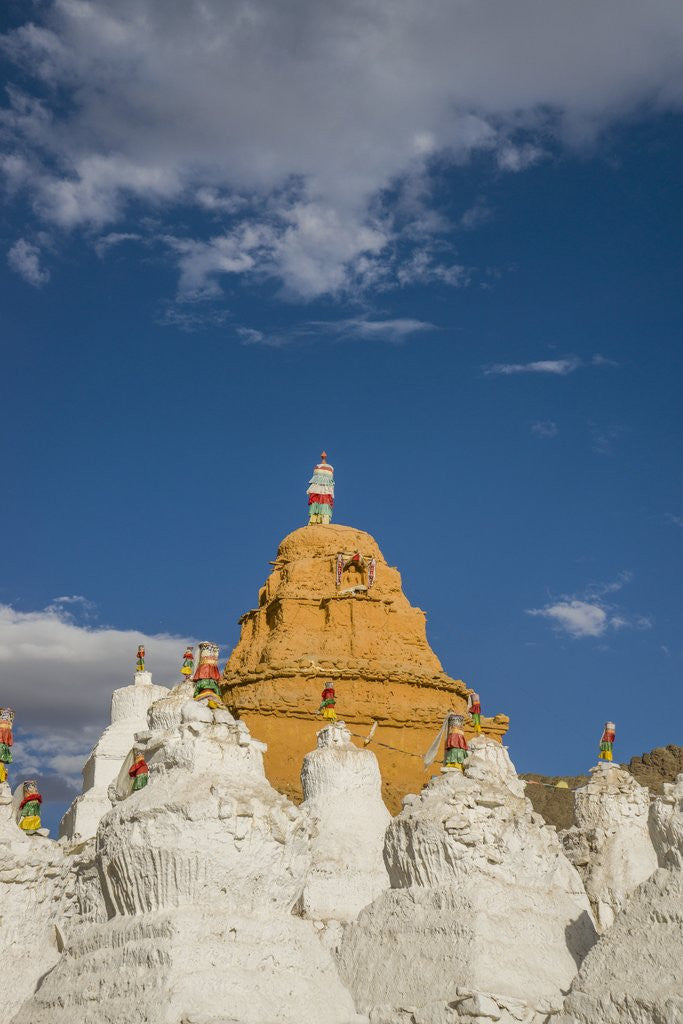 Detail of Beautiful Stupa in downtown by Anonymous
